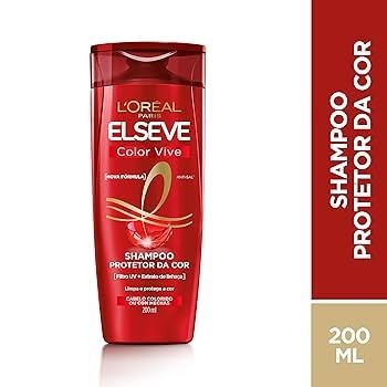 Shampoo Protetor Da Cor Elseve Color Vive 400ml em Oferta na Shopee