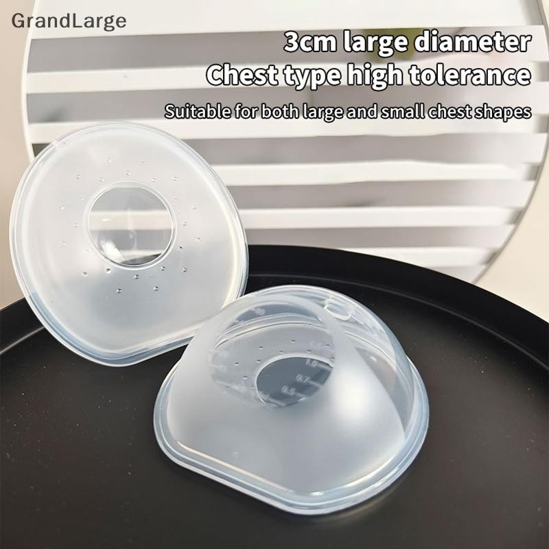 [GrandLarge] 1 Peça Coletor De Leite Materno De Silicone Macio Conchas De Mama Vestíveis Copos De Enfermagem Protetor Le