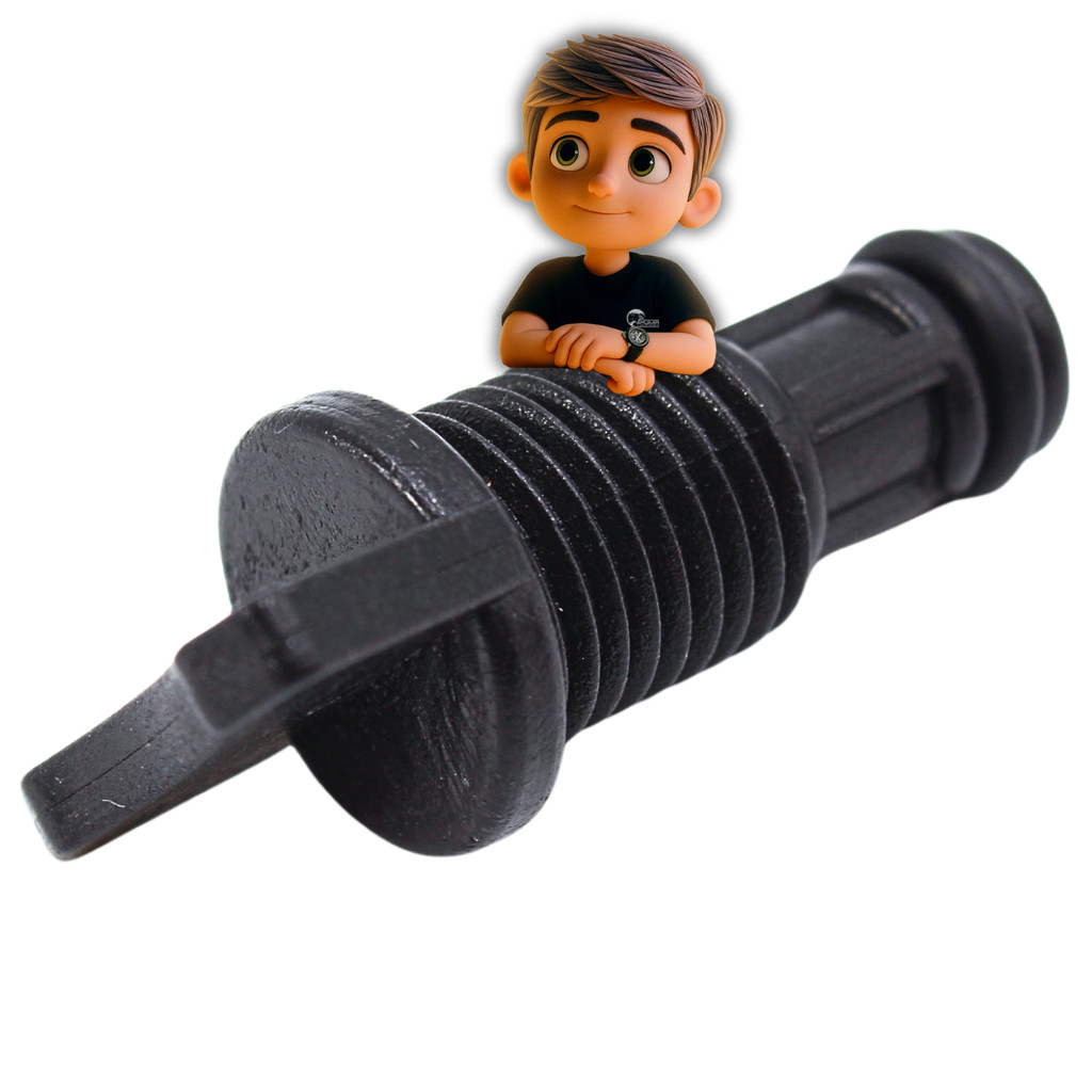 Parafuso Sangrador Do Radiador Spin Onix Cobalt Tracker Modelo Maior — imagem 2 de 2