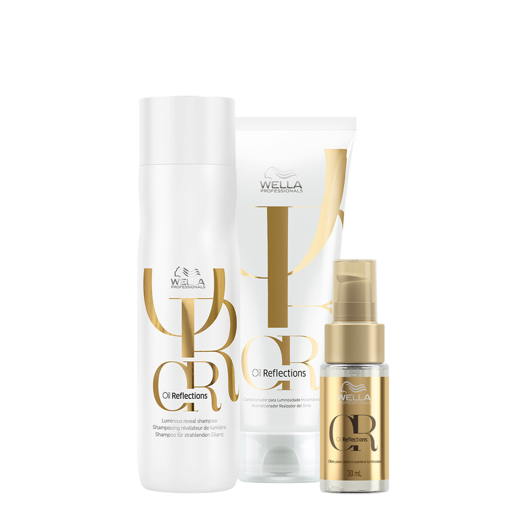 Kit Wella Professionals Oil Reflections Duo Oil 30 (3 produtos)