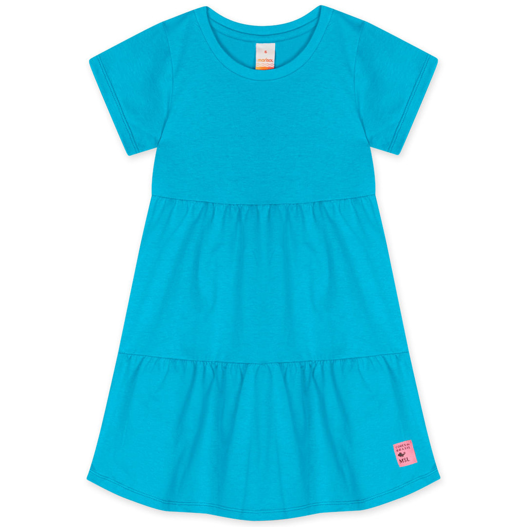 Vestido Manga Curta Com Aroma Infantil Feminino Marisol - Baby & Kids Fashion