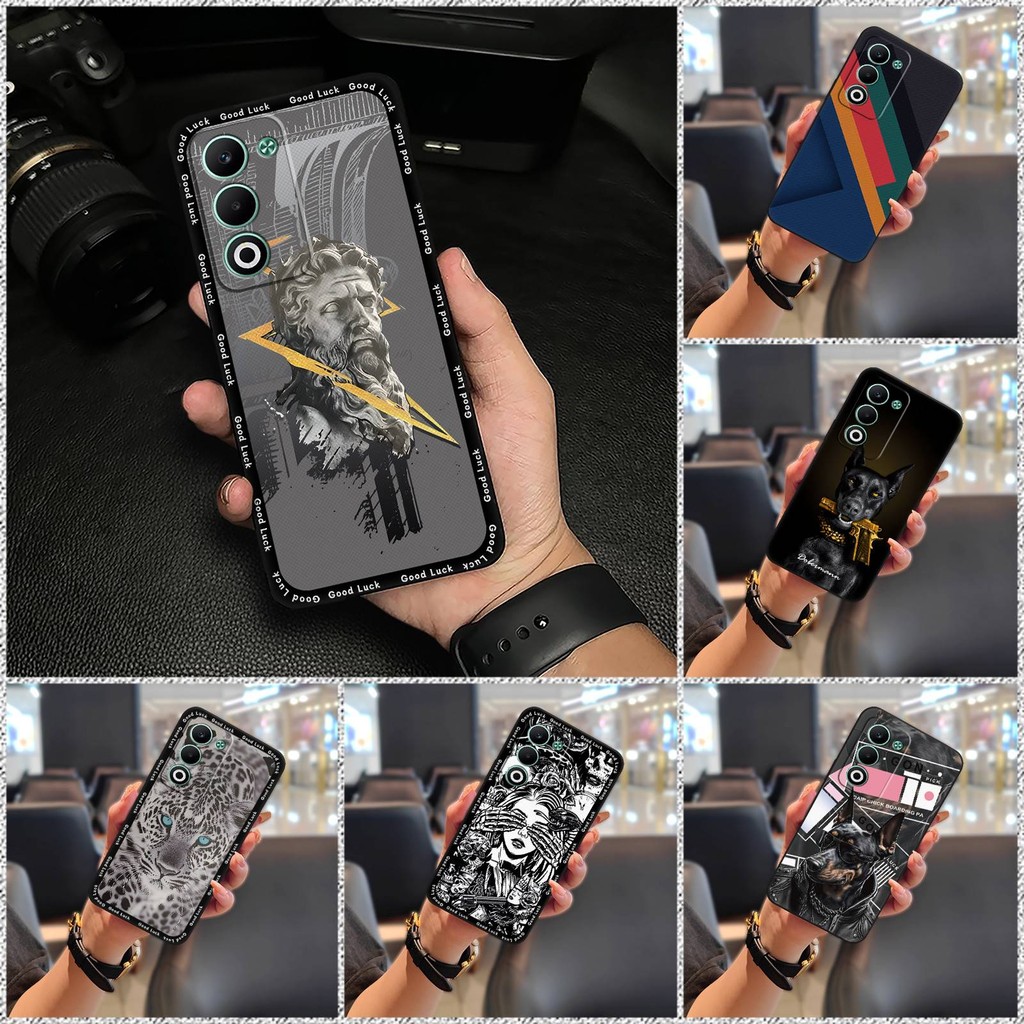 Capa De Telefone Graffiti Anti-Queda Para OPPO A5 5G/4G 2025 Global À Prova De Choque Macia Desenho Animado Envoltório C em Oferta na Shopee