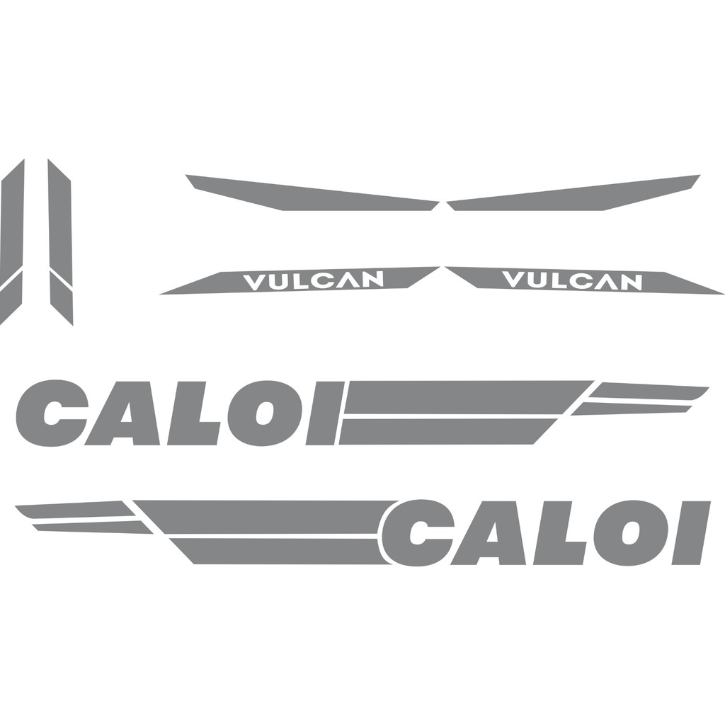 Adesivo de Quadro Caloi Grafite Bicicleta Mountain Bike plo