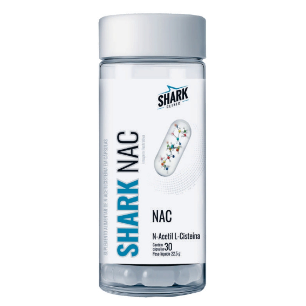 Shark NAC Pote Com 30 Cápsulas Shark Pro