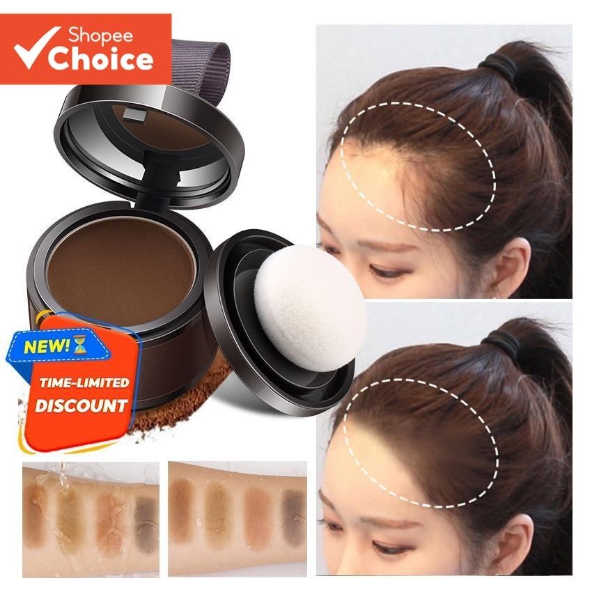 Linha Fina Em Pó Sombra Maquiagem Corretivo De Cabelo Cobertura Natural Unissex