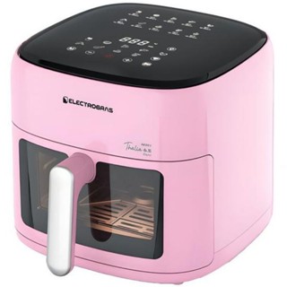 Fritadeira Elétrica Rosa Electrobras Air Fryer Thalia 6.5 Digital 6.5L 1500W em Oferta na Shopee