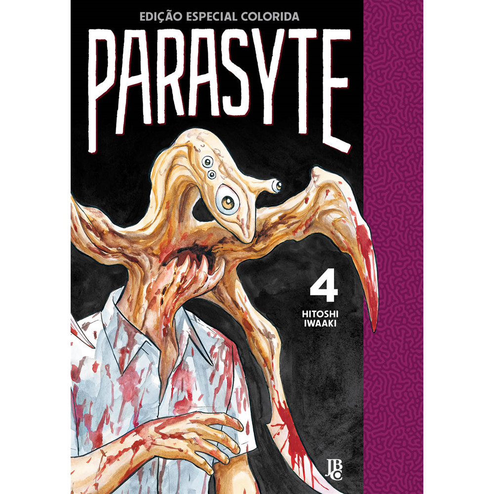 Capa do livro Mangá - Parasyte Full Color Vol. 04 - por Hitoshi Iwaaki - Editora JBC