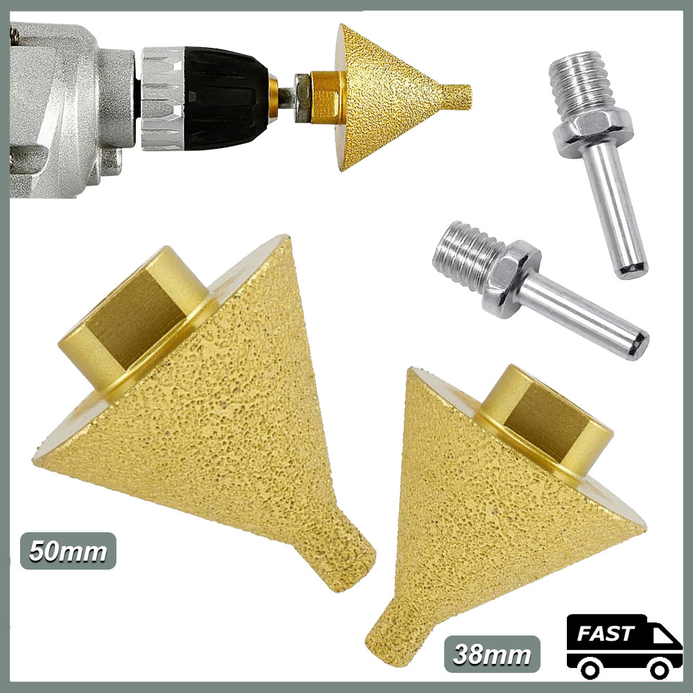 Ferramenta de chanfrar diamante-M10/M14 38/50mm ferramenta rosqueada para telhas e pedras cerâmicas