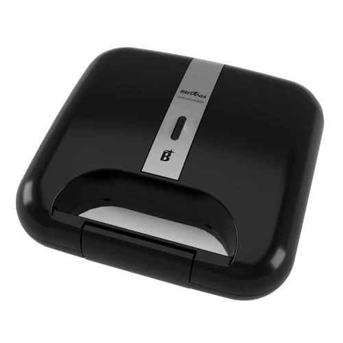 Sanduicheira Grill BGR02PI Preto Com Acabamento Inox Britânia em Oferta na Shopee
