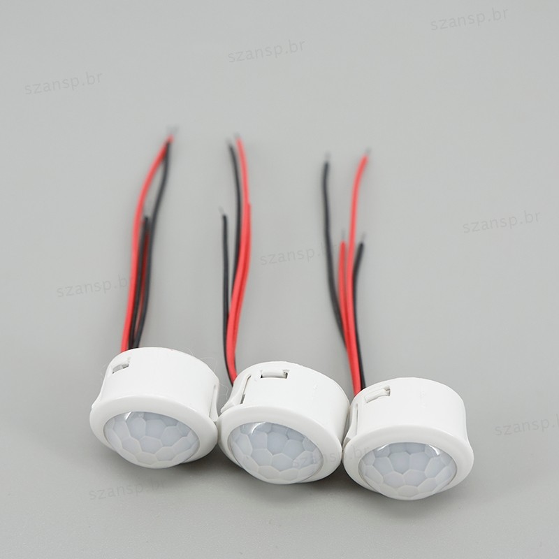 DC 12V 24V PIR Movimento Infravermelho Sensor Automático Detector Inteligente IR Interruptor De Controle Luz Indução Do