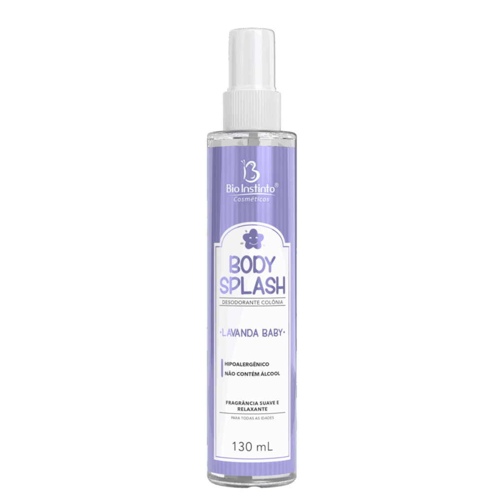 Body Splash Lavanda Baby 130ml Desodorante Colônia Corporal - Bio Instinto