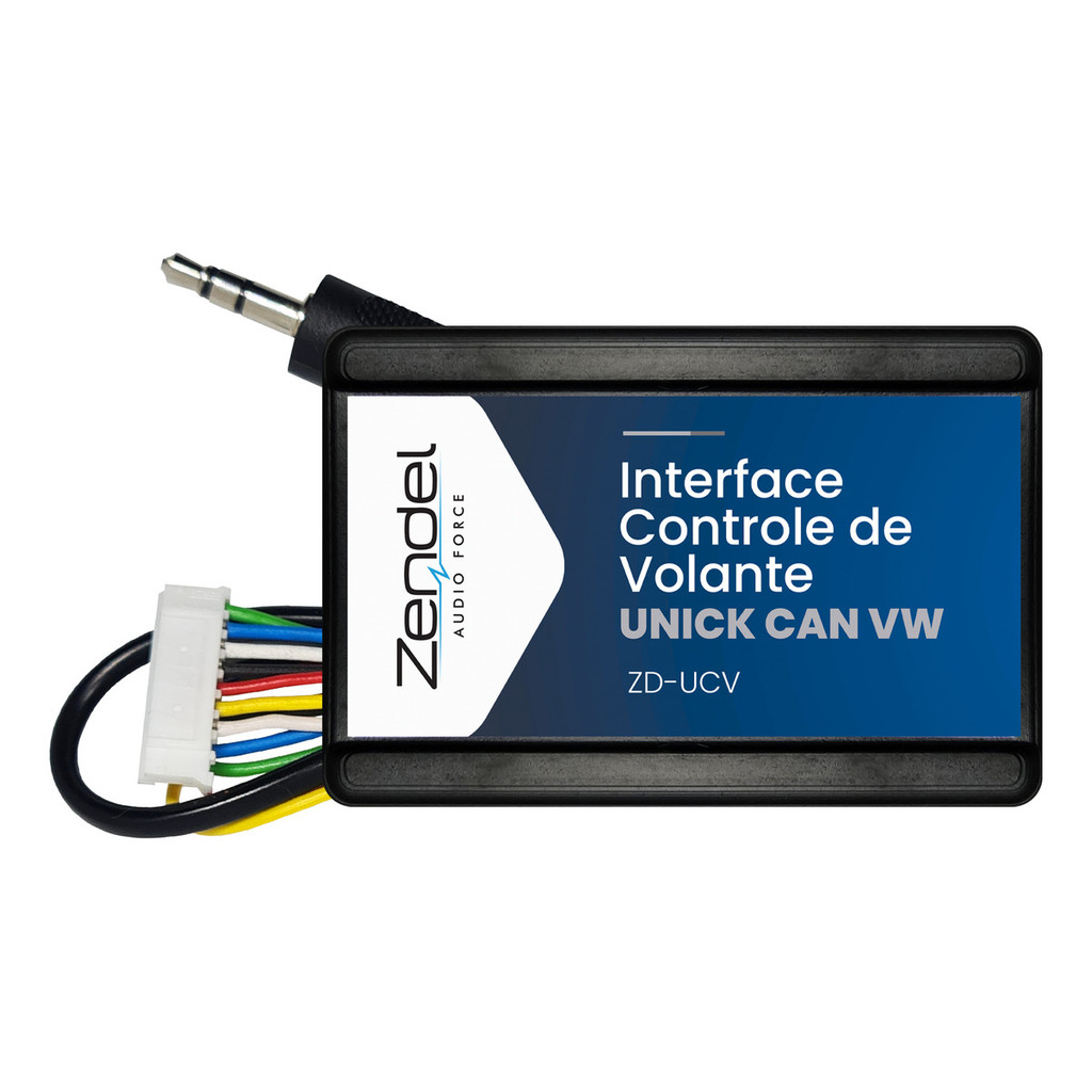 ZD- INTERFACE CONTROLE VOLANTE UNICK CAN VW ZD-UCV ZENDEL em Oferta na Shopee