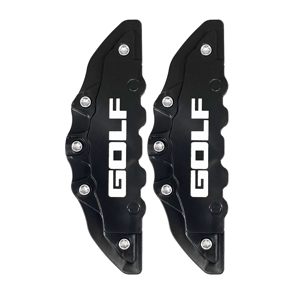 2un Capa Pinça de Freio Automotivo Preto Golf Confortline TSI GTI