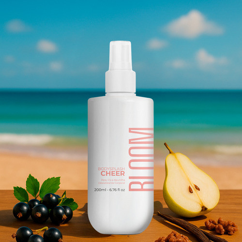 Body Splash Cheer - Deo Colônia - Bloom - 200 Ml - Spray em Oferta na Shopee