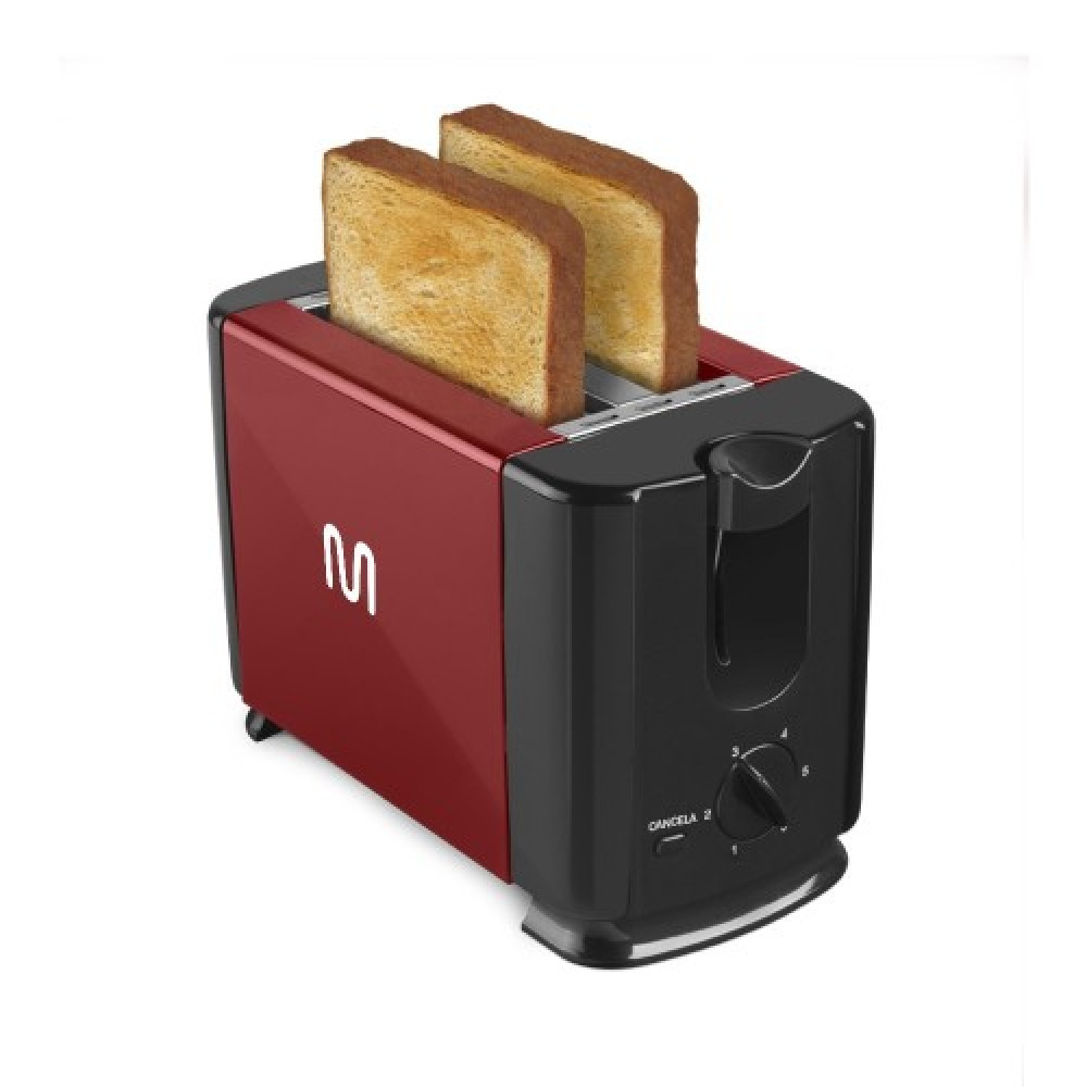 Torradeira Duo 2 Fatias com Seletor de Nível de Tostagem e Coletor de Migalhas 220V 700W Vermelho Multi - CE142 em Oferta na Shopee