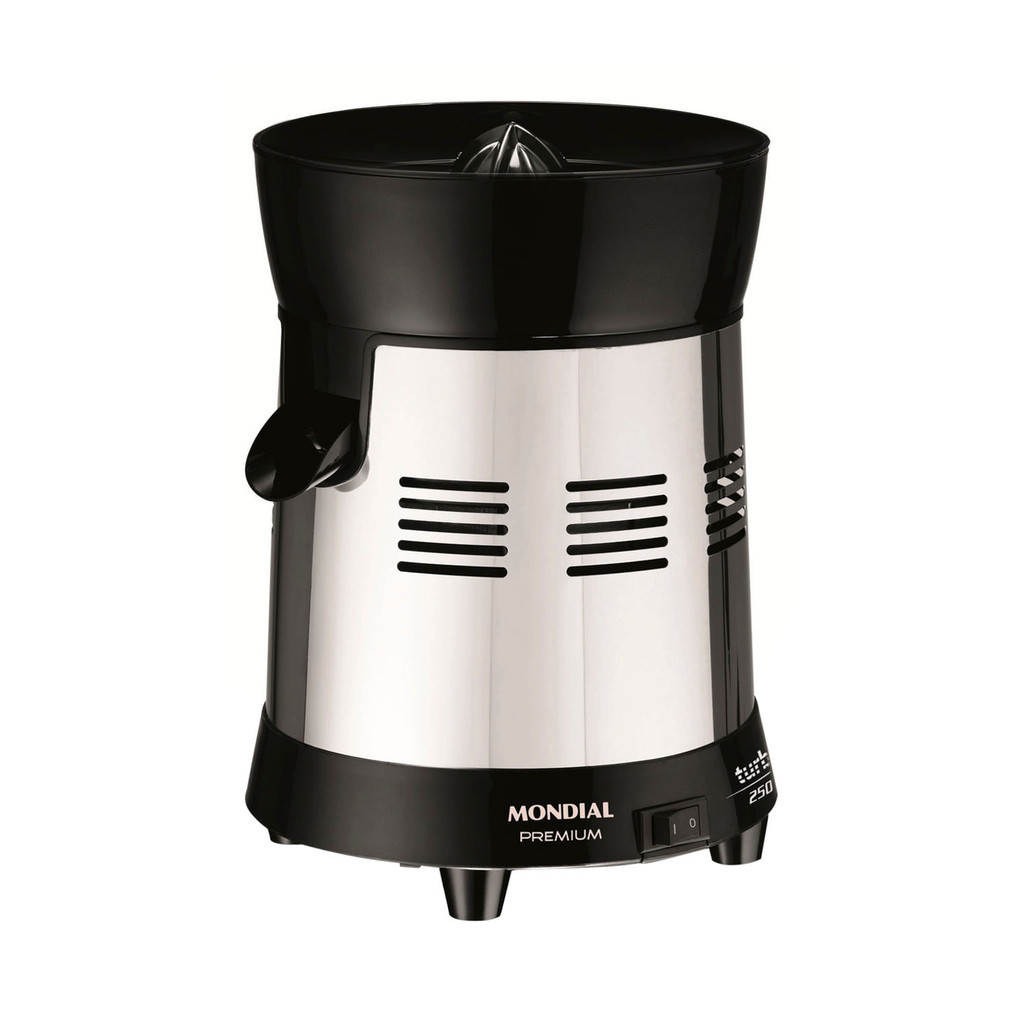 Extrator de Frutas Mondial Premium Turbo E-10 1,0L Preto 250W - Bivolt - Home Appliances
