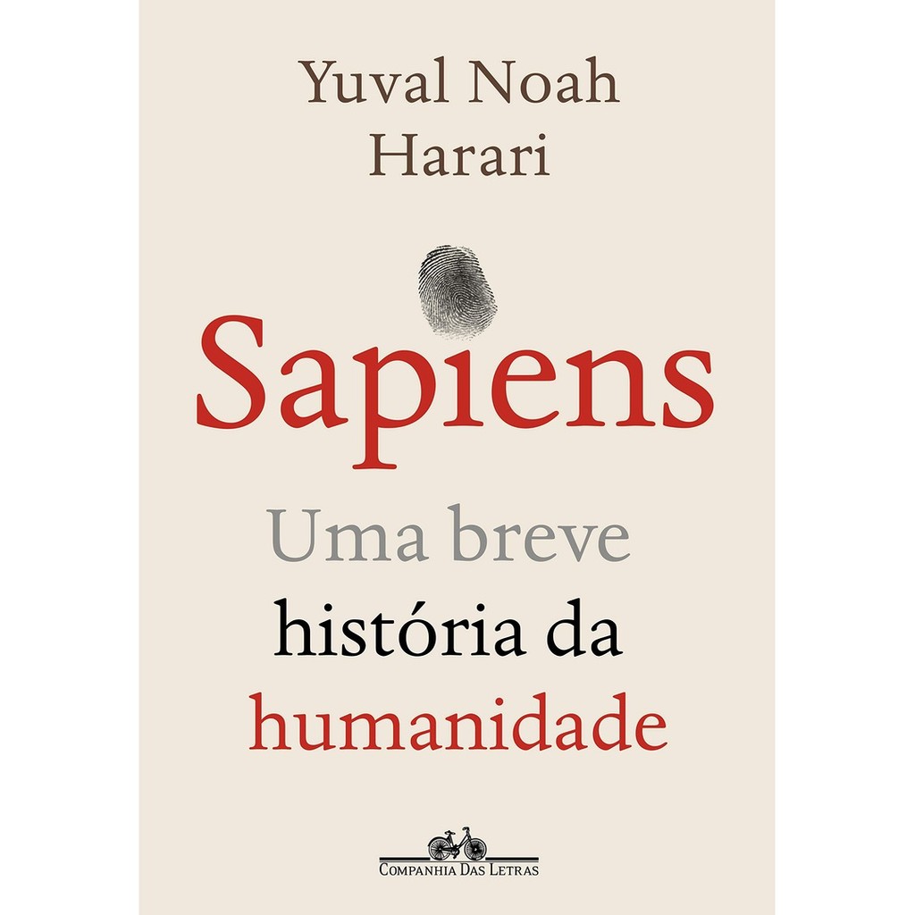 SAPIENS - NOVA EDICAO - UMA BREVE HISTORIA DA HUMANIDADE - CIA DAS LETRAS em Oferta na Shopee
