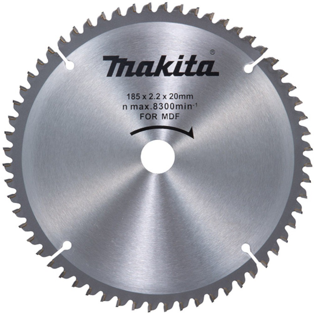 Disco de serra para madeira 185 x 20 mm com 60 dentes D-61466 - Makita - Home & Living