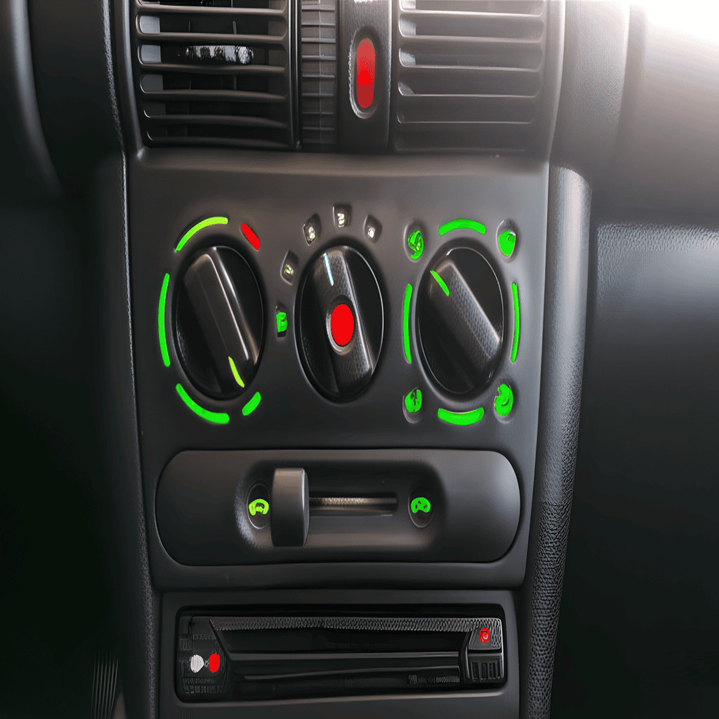 KIT COM 4 LAMPADAS LED T5 PAINEL AR CONDICIONADO CORSA WIND CLASSIC WAGON
