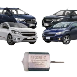 Motor de Fechadura Trava Elétrica Onix/Prisma/Cobalt/Spin Roadstar - RS32BR G MI