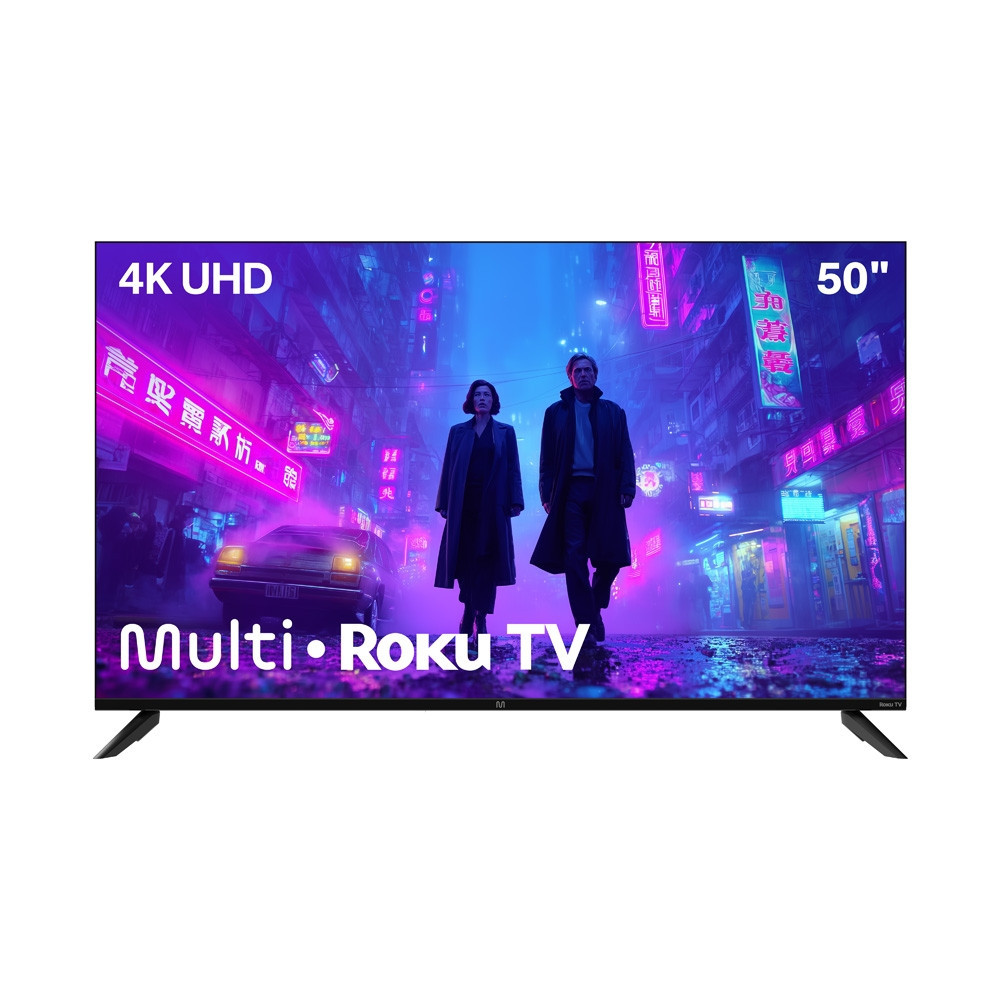 Smart TV DLED 50 4K Multi Roku 4HDMI 2USB Wi-Fi em Oferta na Shopee