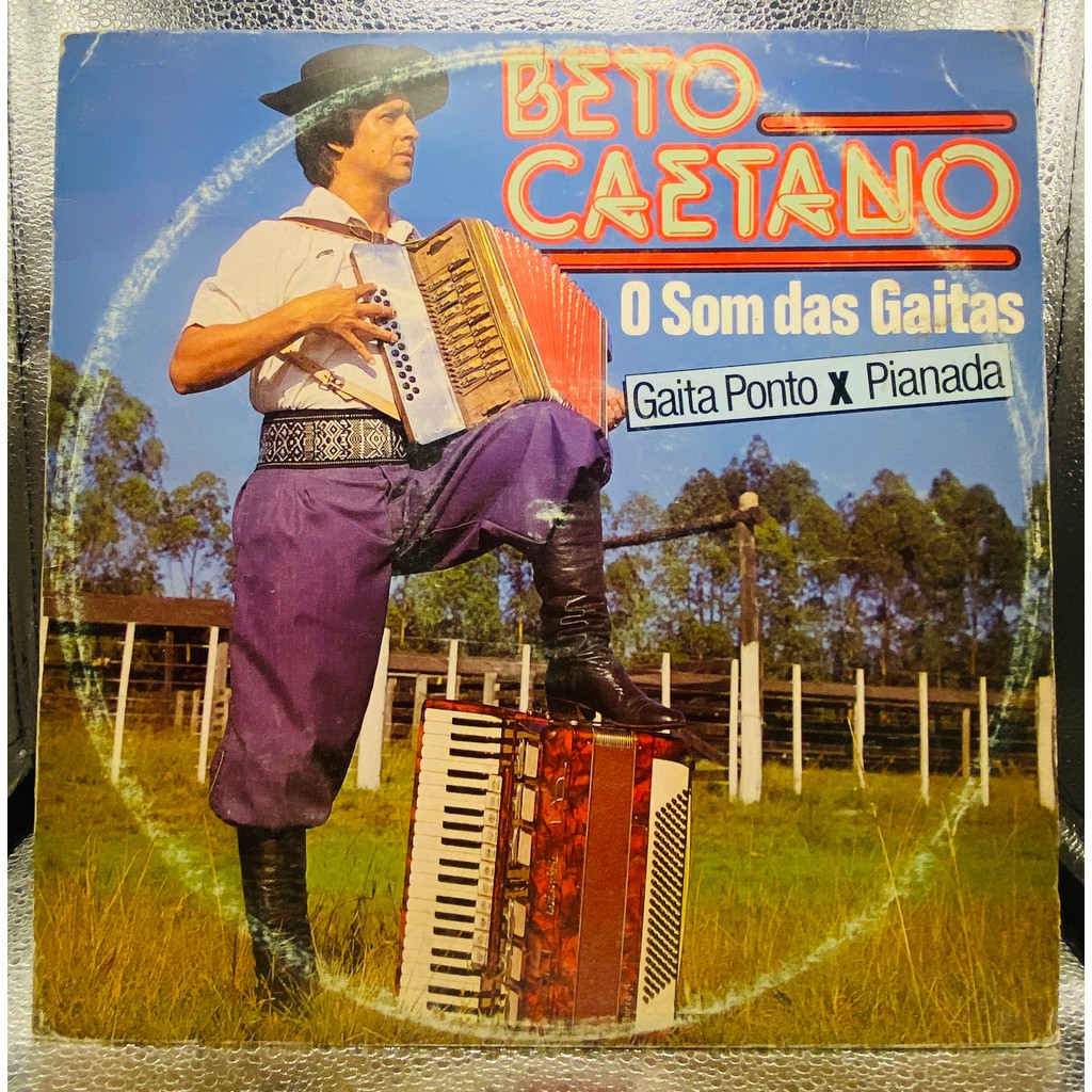 Lp - Beto Caetano - Gaita Ponto X Pianada