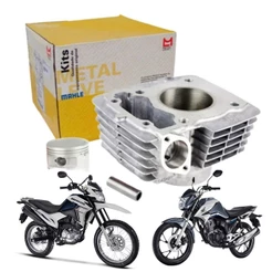 Kit Cilindro Motor Cg Titan Fan 160 Flex 2018 M. Leve K9825
