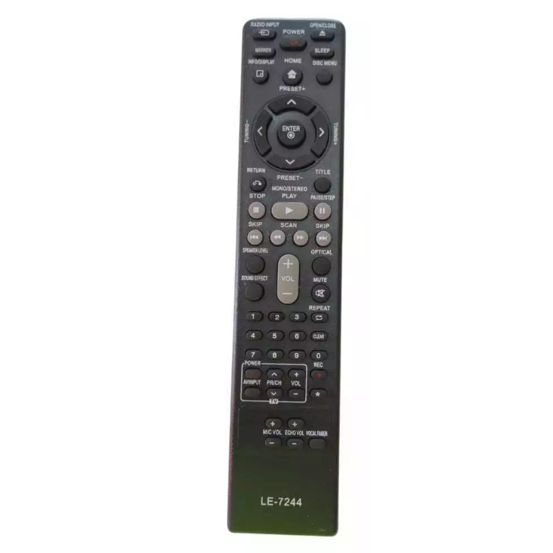 Controle Compatível LG Dh4130s Ht502sh Home Theater LE-7244 - detalhe