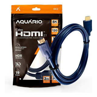 Cabo Hdmi 2.1 8k 120Hz 3D P/ Tv e Games Ps5 Ps4 Xbox 2 METRO em Oferta na Shopee