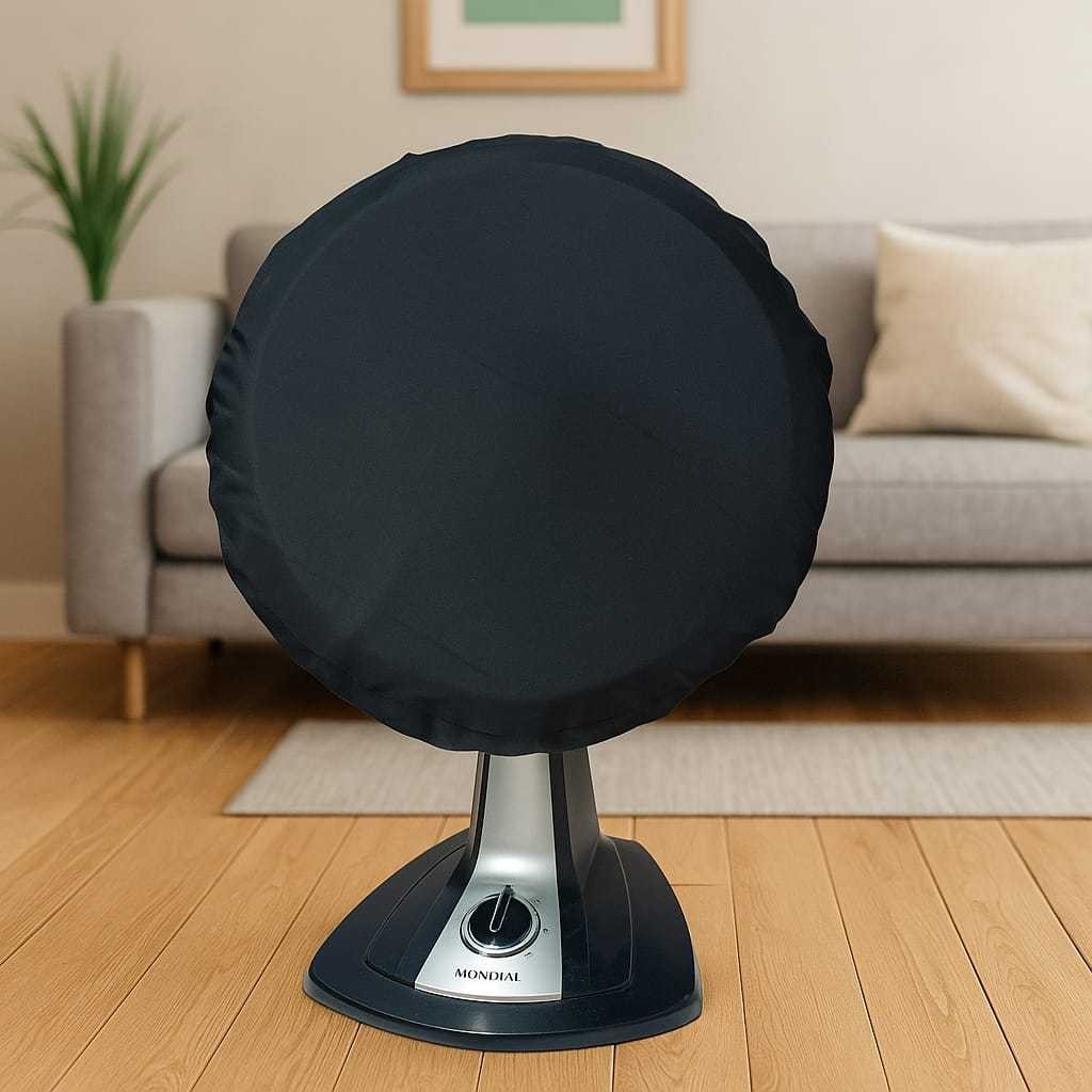 Capa Auto Ajustável Protetor Para Ventilador Ant Poeira
