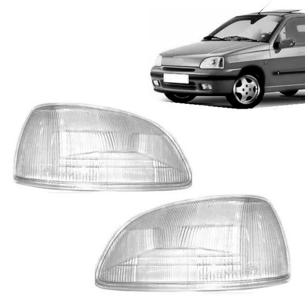 Lente Farol Clio 96 97 98 Vidro
