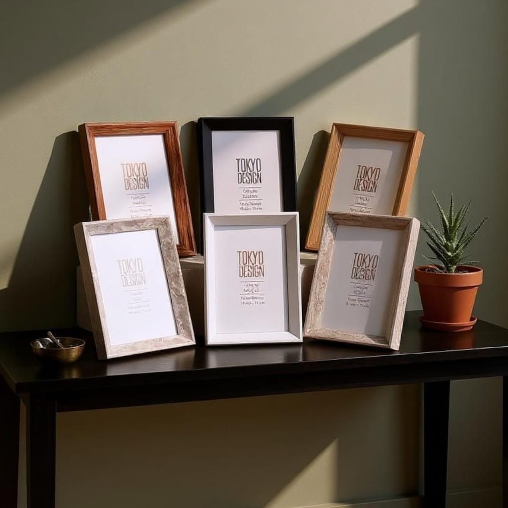 Kit 3 Porta Retratos Basic Tokyo Design Moldura Mini 10x15cm em Oferta na Shopee