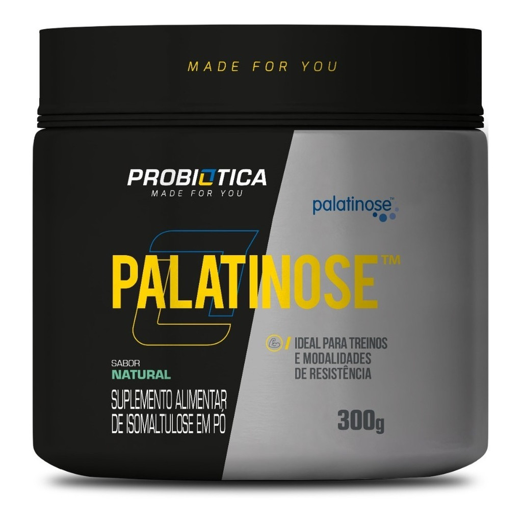 Palatinose Baixo Índice Glicêmico 300g - Probiótica Natural V01 Energia Sustentável