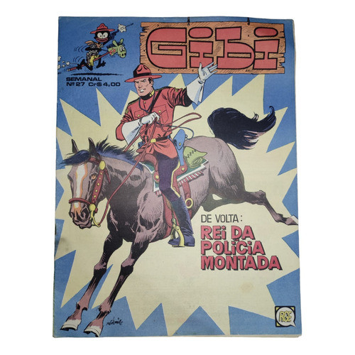 Gibi Semanal N°27 - Editora Rge