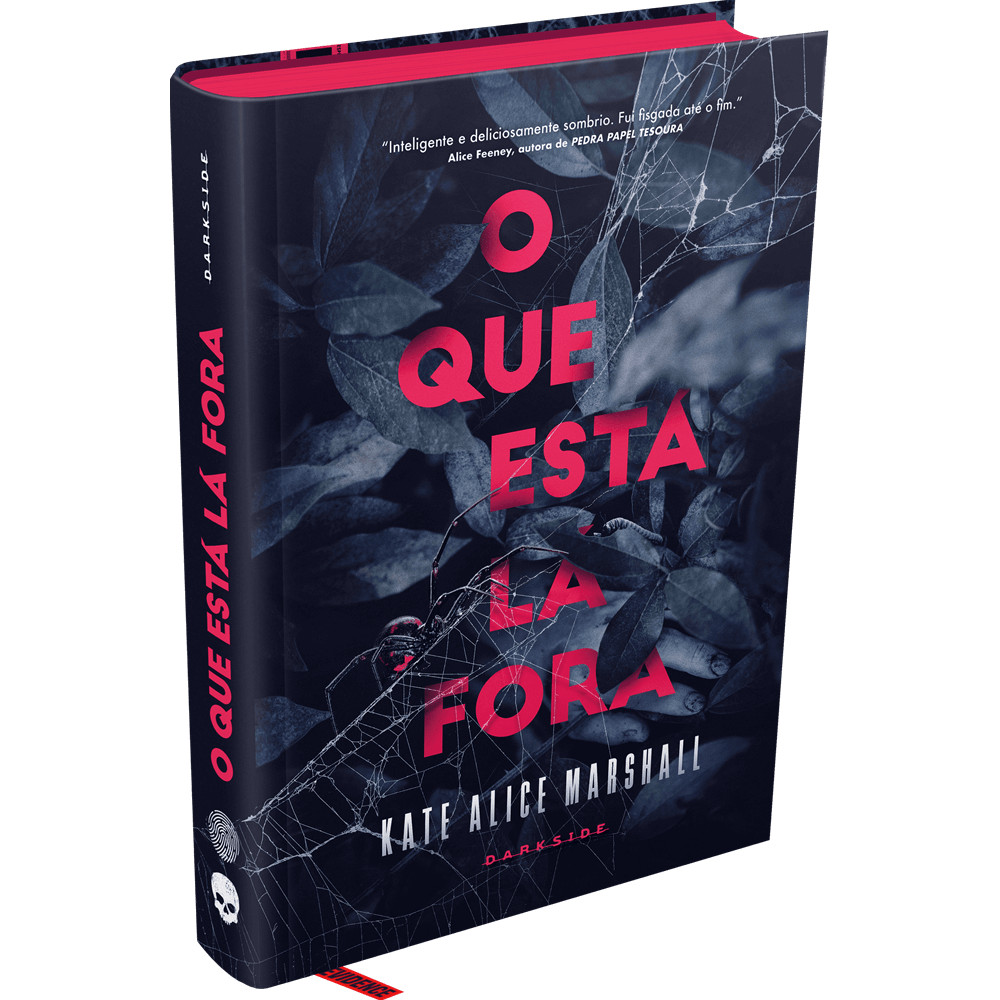 Capa do livro Livro - O Que Está Lá Fora - por Kate Alice Marshall - Editora Darkside