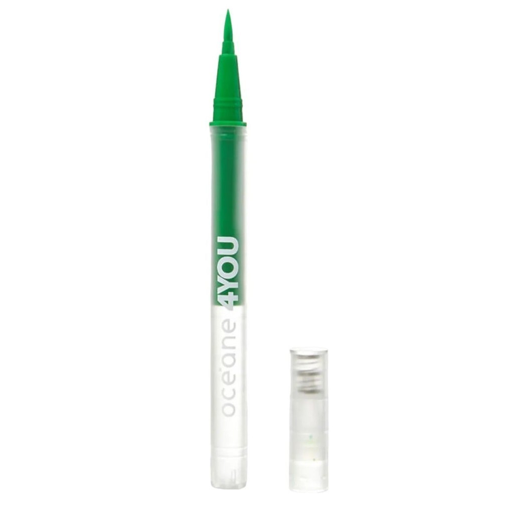 Caneta Delineadora Verde Flash Color Pen Neon Green 4you Océane 1,2ml