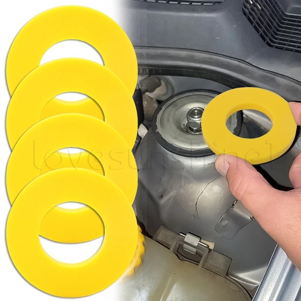 Junta Amortecedora Para Carros-Auto Frontal Da Torre De Suspensão-Amortecedores De Bucha De Borracha À Prova De Choque , Duráveis , Fáceis De Instalar-Almofada Silenciadora