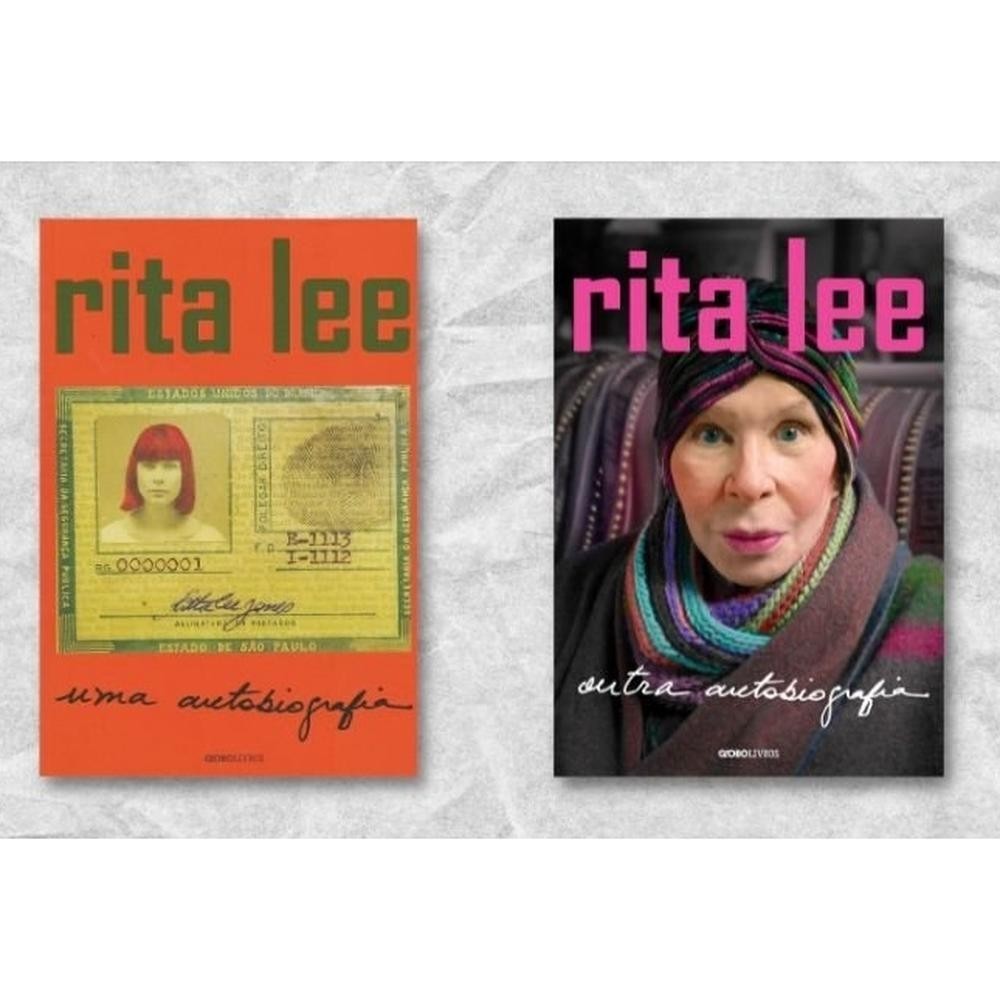Livro Box Rita Lee 1 e 2 - Globo