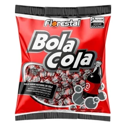 Bala Dura Bola Cola 500g - Florestal