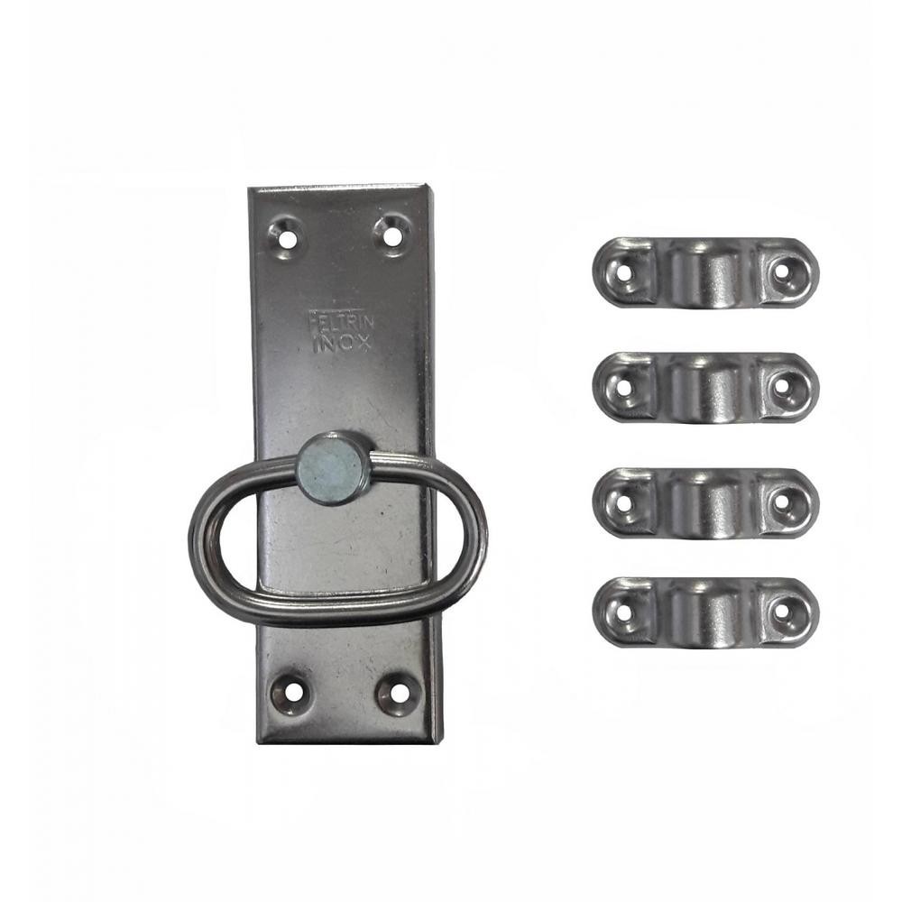 Kit 6 Cremona Inox + 6 Vara p/ Cremona Inox 1,10m - Feltrin