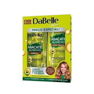 Shampoo 250ml E Condicionador 175ml Dabelle Abacate Nutritivo em Oferta na Shopee