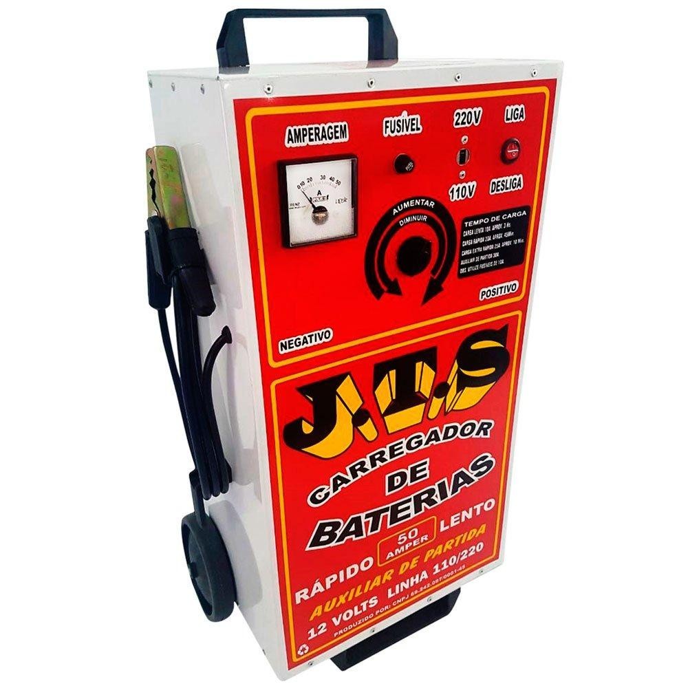 Carregador Bateria Rápido/Lento 12V 50A Auxiliar de Partida em Oferta na Shopee