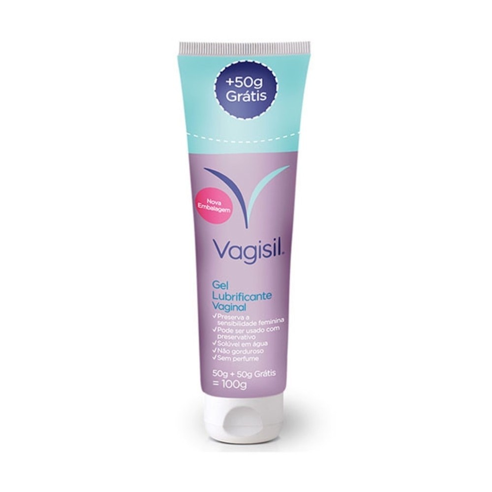 Gel Lubrificante Intimo Vagisil 100g em Oferta na Shopee