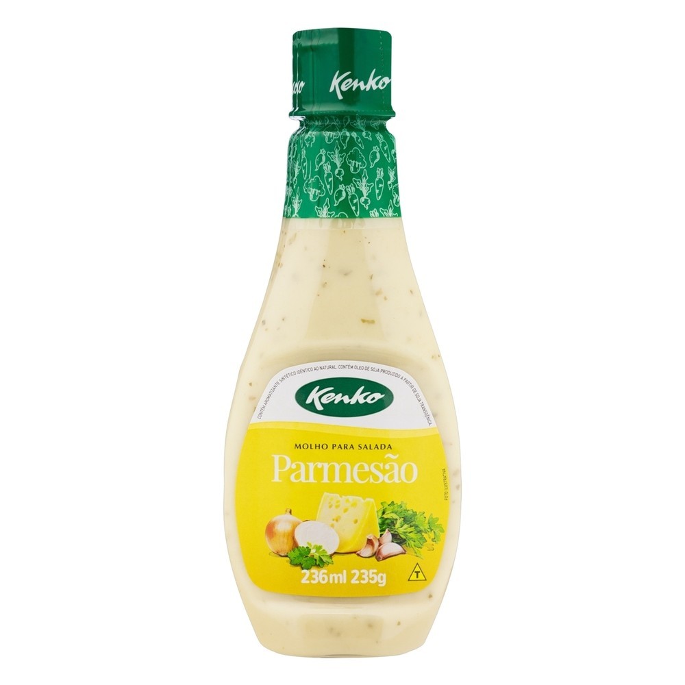 Molho Parmesão Para Salada Kenko 236ml
