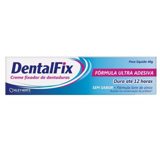 Creme Fixador de Dentadura Dentalfix 40g em Oferta na Shopee