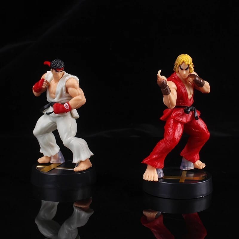 Figura de Ação - Street Fighter Anime Action Figure Decoração Boneco - PVC (NOVO)