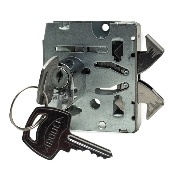 Fechadura Porta de Vidro de Correr Arouca Cilindro Oval
