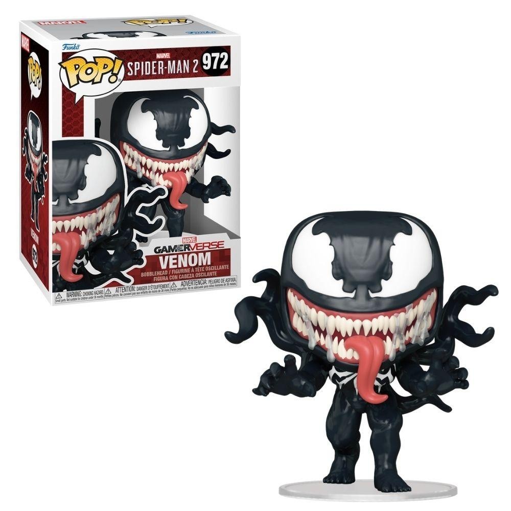 Boneco Funko Pop! Games - Spider-Man 2 - Venom - Hobbies & Collections