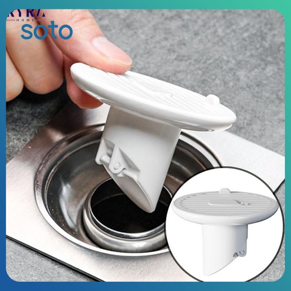 SOTO Drain Cover Floor Drain Tecnologia Inovadora Anti-insetos Anti-insetos Capa De Silicone Desodorante De Silicone Design Avançado Ralo De Banheiro Flexível Armadilha Para Cabelo