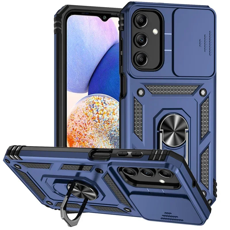 Para Samsung Galaxy A55 A54 A35 A33 A05 A05S A14 A34 M53 A23 A13 A33 A53 A73 5G 4G Capa De Armadura Suporte De Telefone